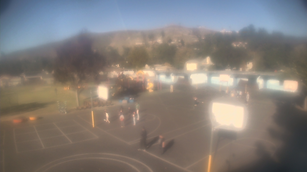 Thumbnail for current weather camera view from Marshall ES in San Bernardino, California