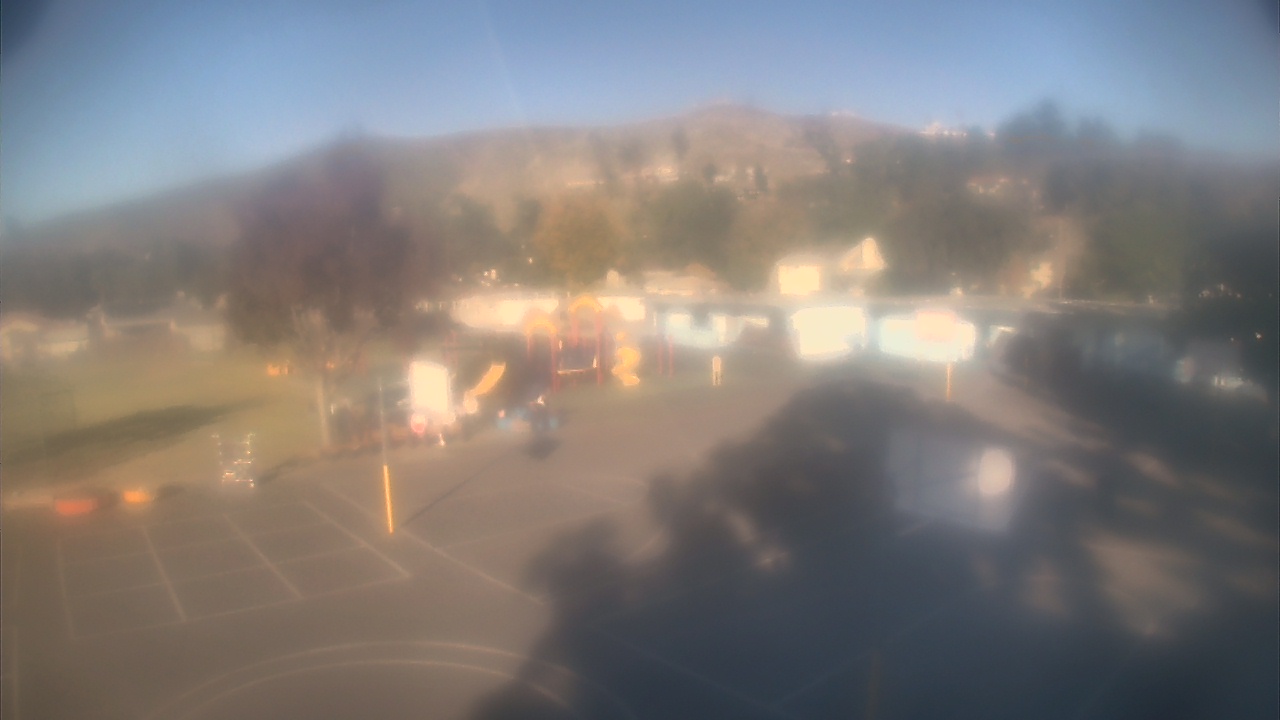 Thumbnail for current weather camera view from Marshall ES in San Bernardino, California