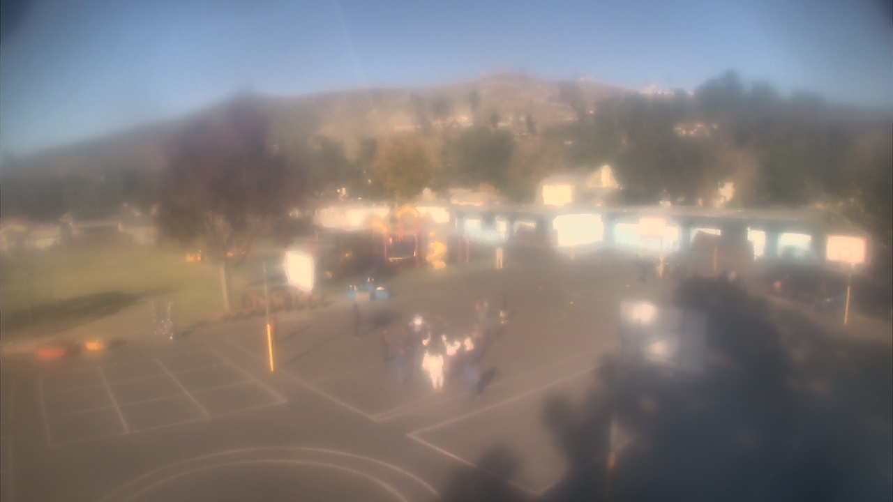 Thumbnail for current weather camera view from Marshall ES in San Bernardino, California