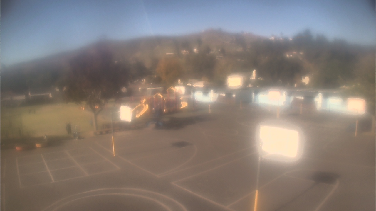 Thumbnail for current weather camera view from Marshall ES in San Bernardino, California