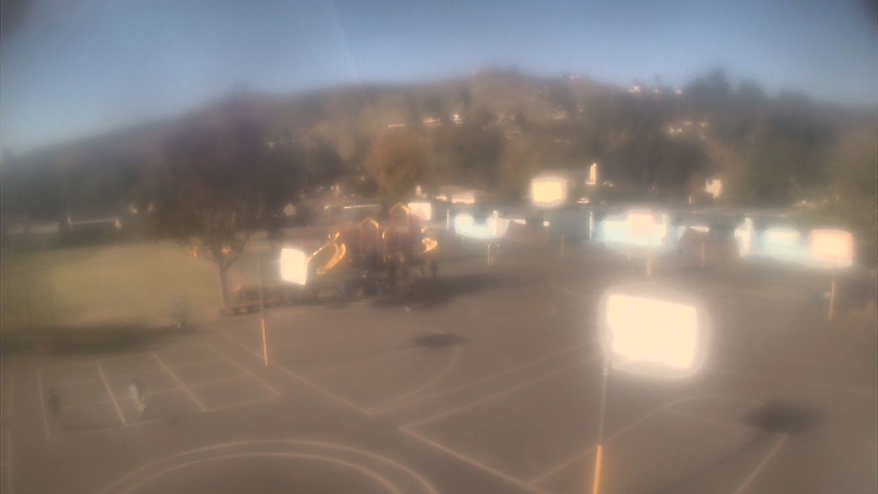Thumbnail for current weather camera view from Marshall ES in San Bernardino, California