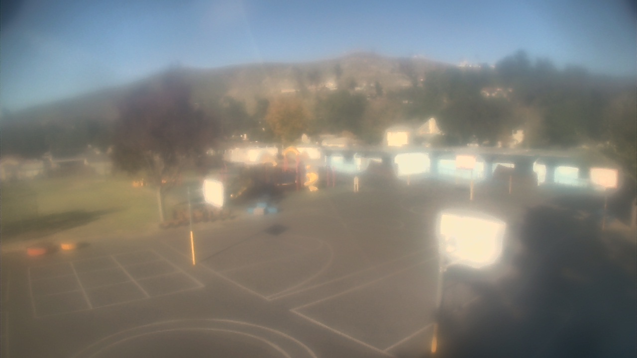 Thumbnail for current weather camera view from Marshall ES in San Bernardino, California