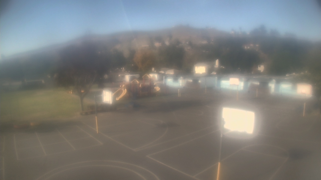 Thumbnail for current weather camera view from Marshall ES in San Bernardino, California