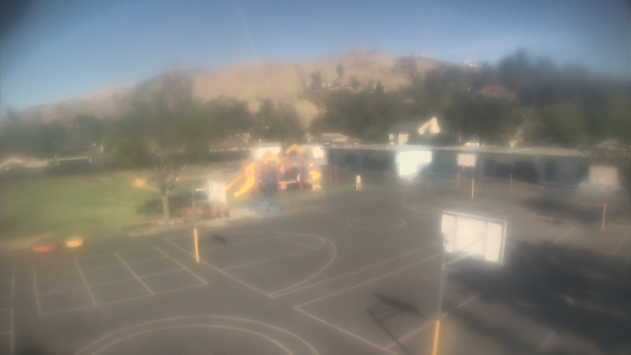 Thumbnail for current weather camera view from Marshall ES in San Bernardino, California