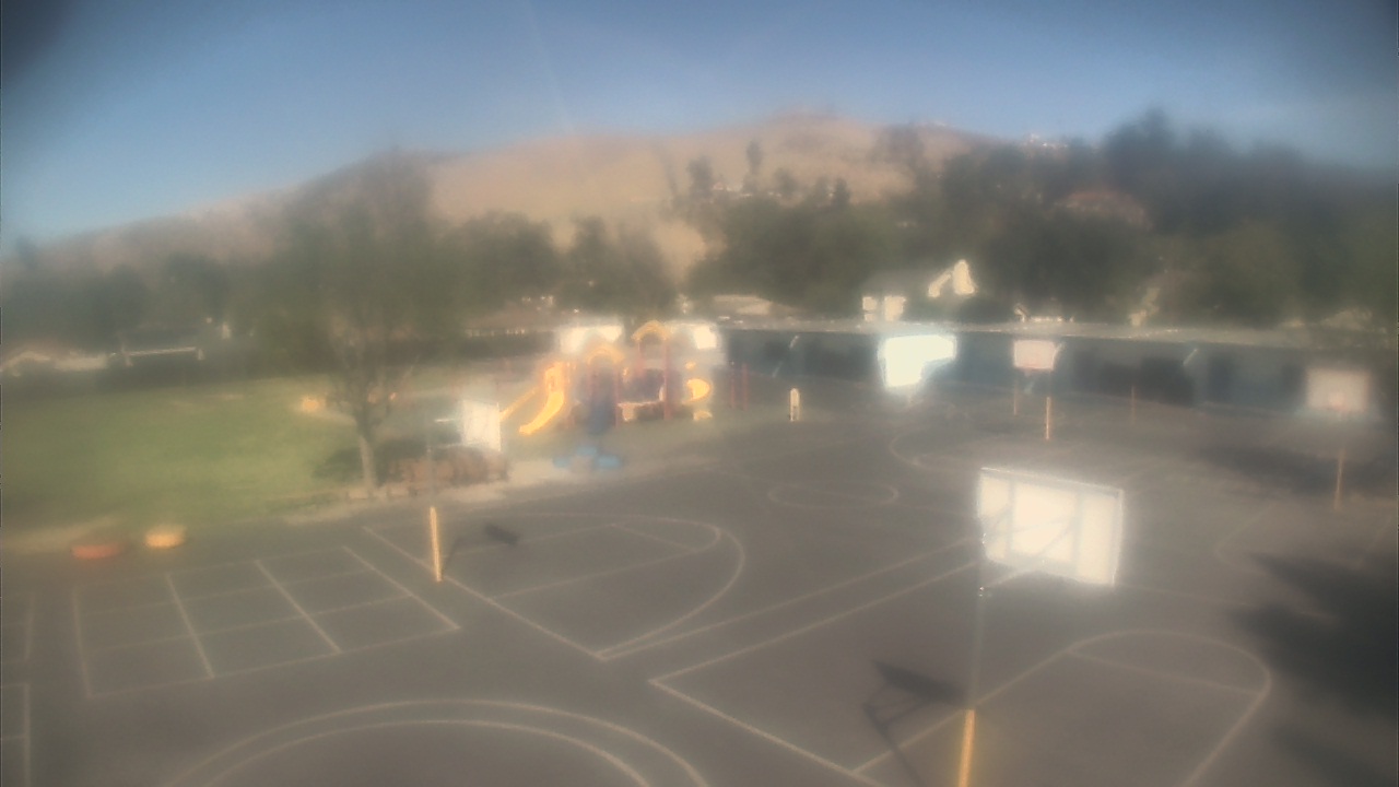 Thumbnail for current weather camera view from Marshall ES in San Bernardino, California