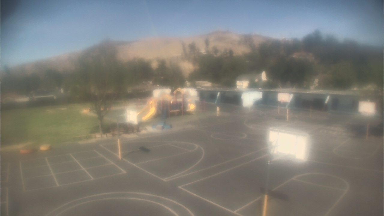 Thumbnail for current weather camera view from Marshall ES in San Bernardino, California