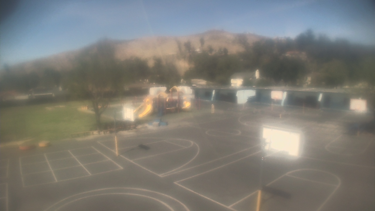 Thumbnail for current weather camera view from Marshall ES in San Bernardino, California