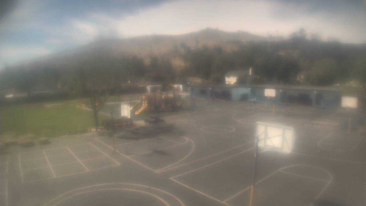 Thumbnail for current weather camera view from Marshall ES in San Bernardino, California