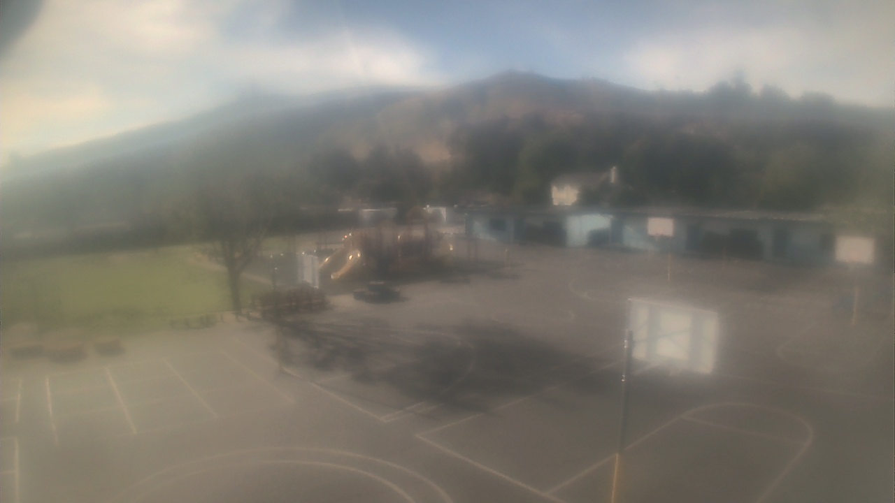 Thumbnail for current weather camera view from Marshall ES in San Bernardino, California