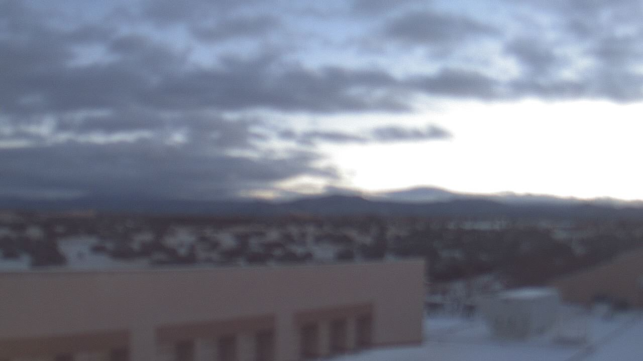 Thumbnail for current weather camera view from Amy Biehl ES in Rancho Viejo, New Mexico