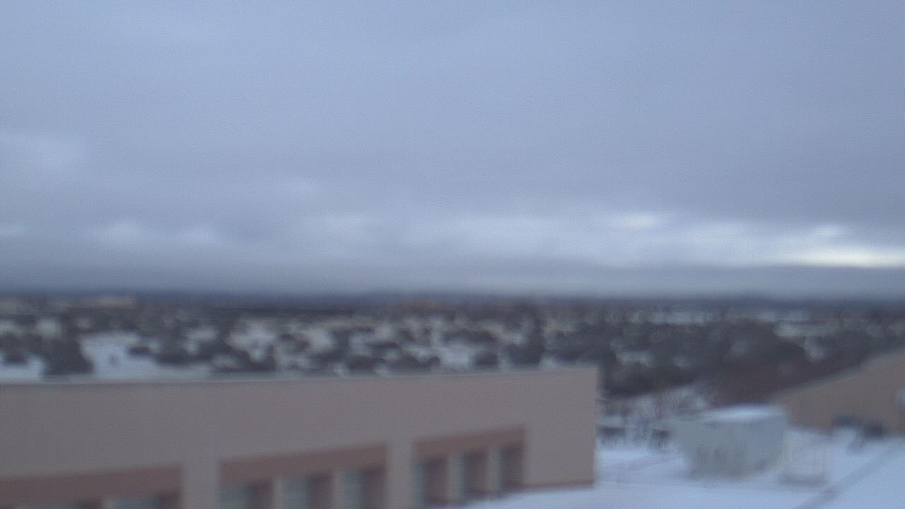 Thumbnail for current weather camera view from Amy Biehl ES in Rancho Viejo, New Mexico