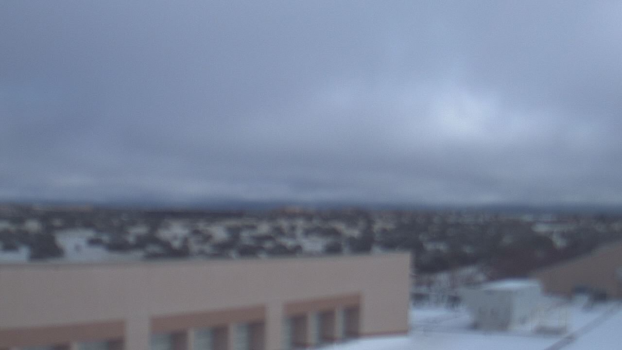 Thumbnail for current weather camera view from Amy Biehl ES in Rancho Viejo, New Mexico