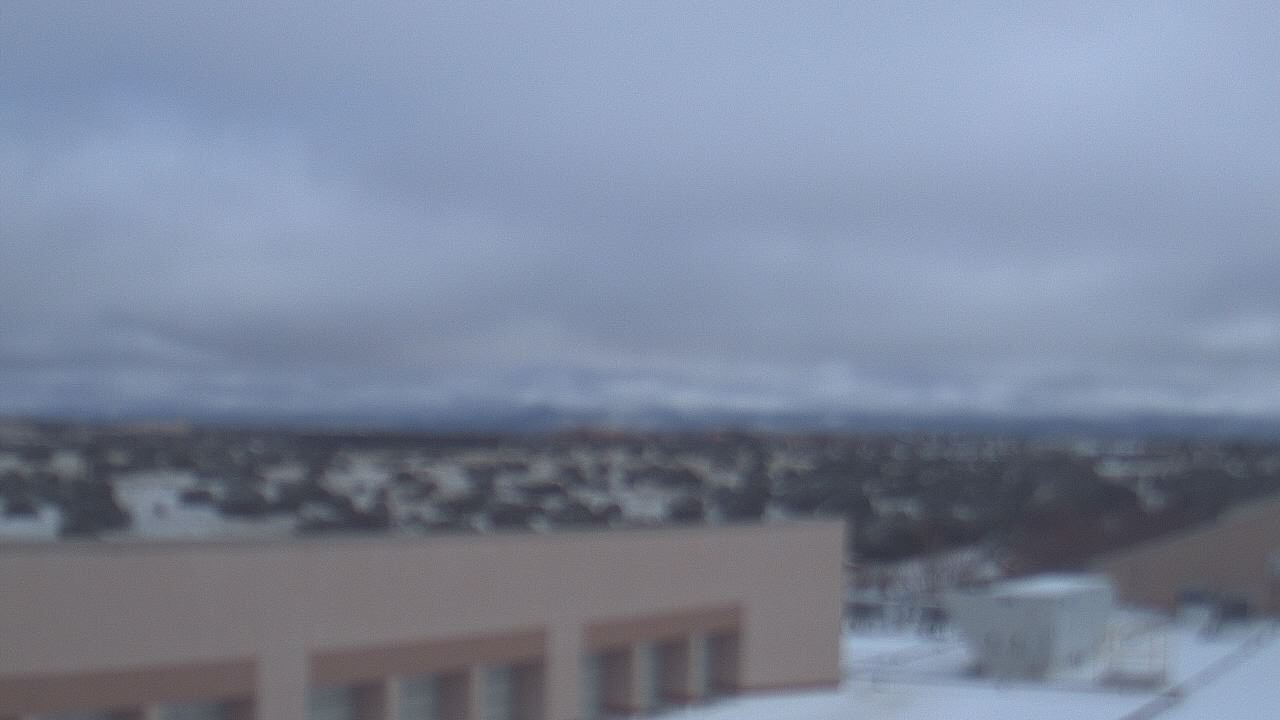 Thumbnail for current weather camera view from Amy Biehl ES in Rancho Viejo, New Mexico