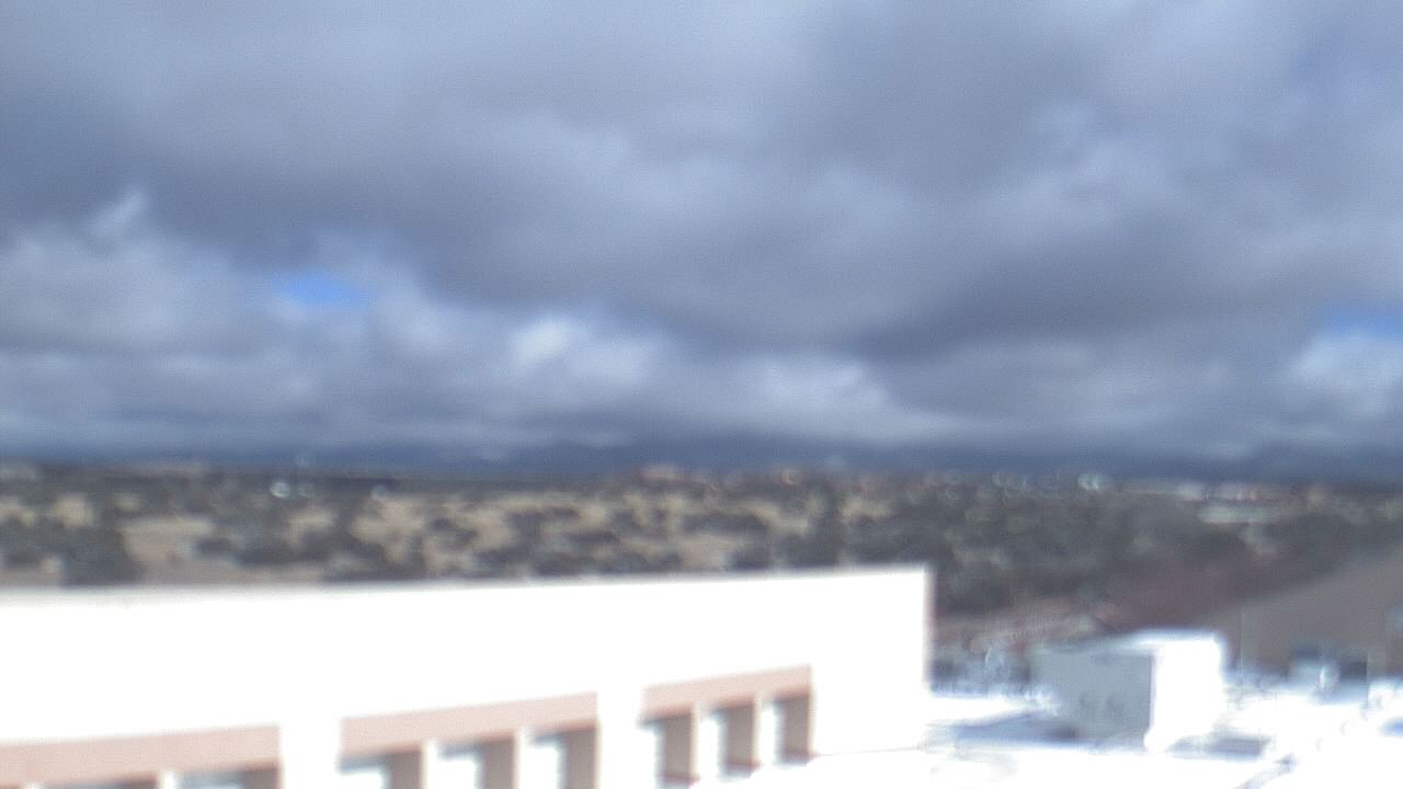 Thumbnail for current weather camera view from Amy Biehl ES in Rancho Viejo, New Mexico