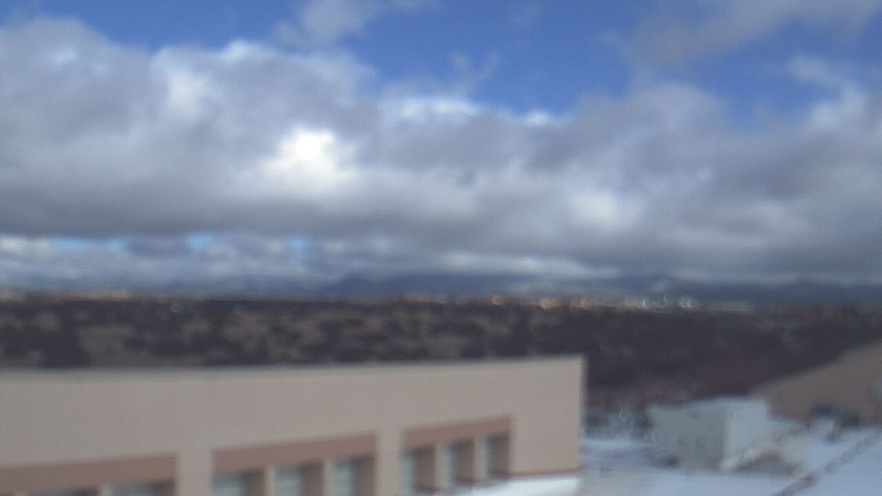 Thumbnail for current weather camera view from Amy Biehl ES in Rancho Viejo, New Mexico