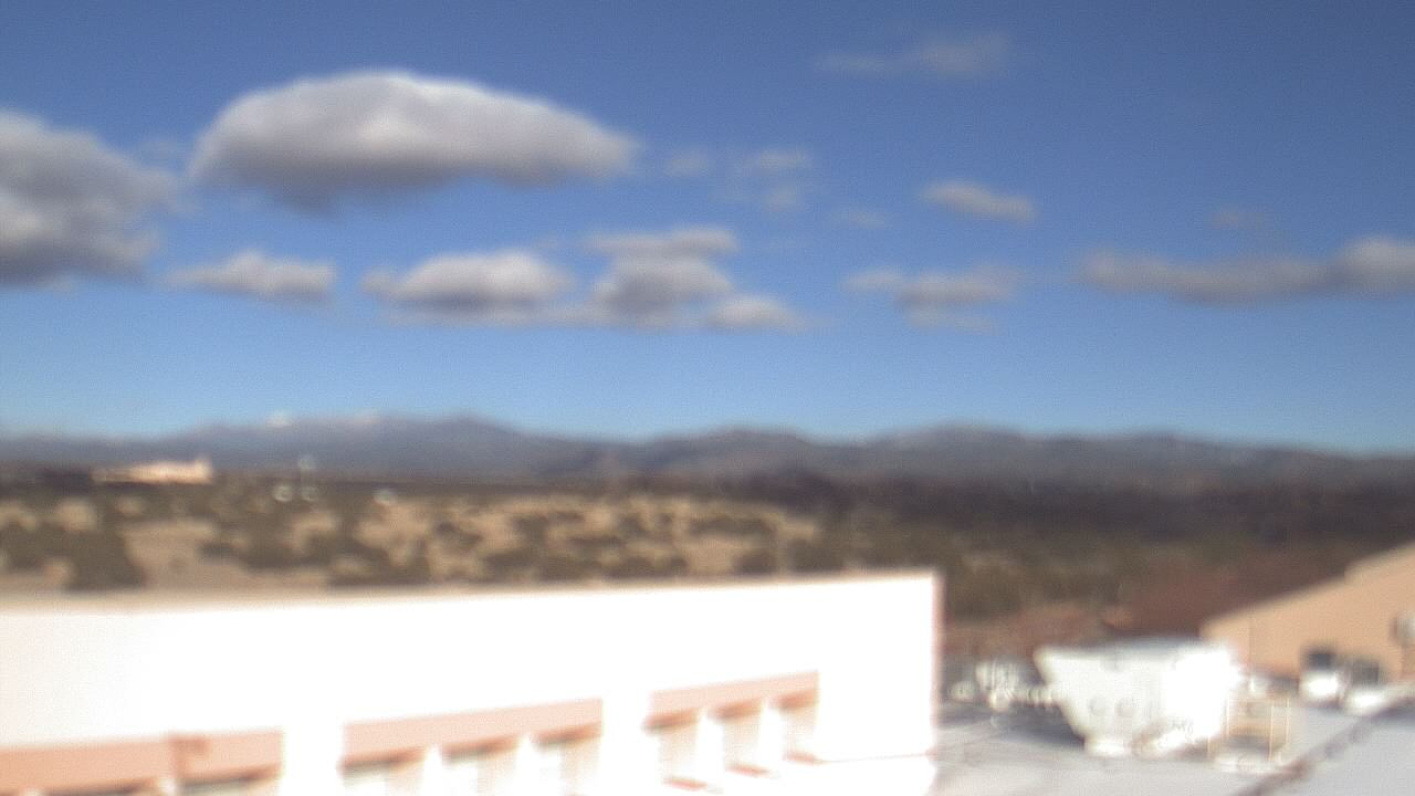 Thumbnail for current weather camera view from Amy Biehl ES in Rancho Viejo, New Mexico