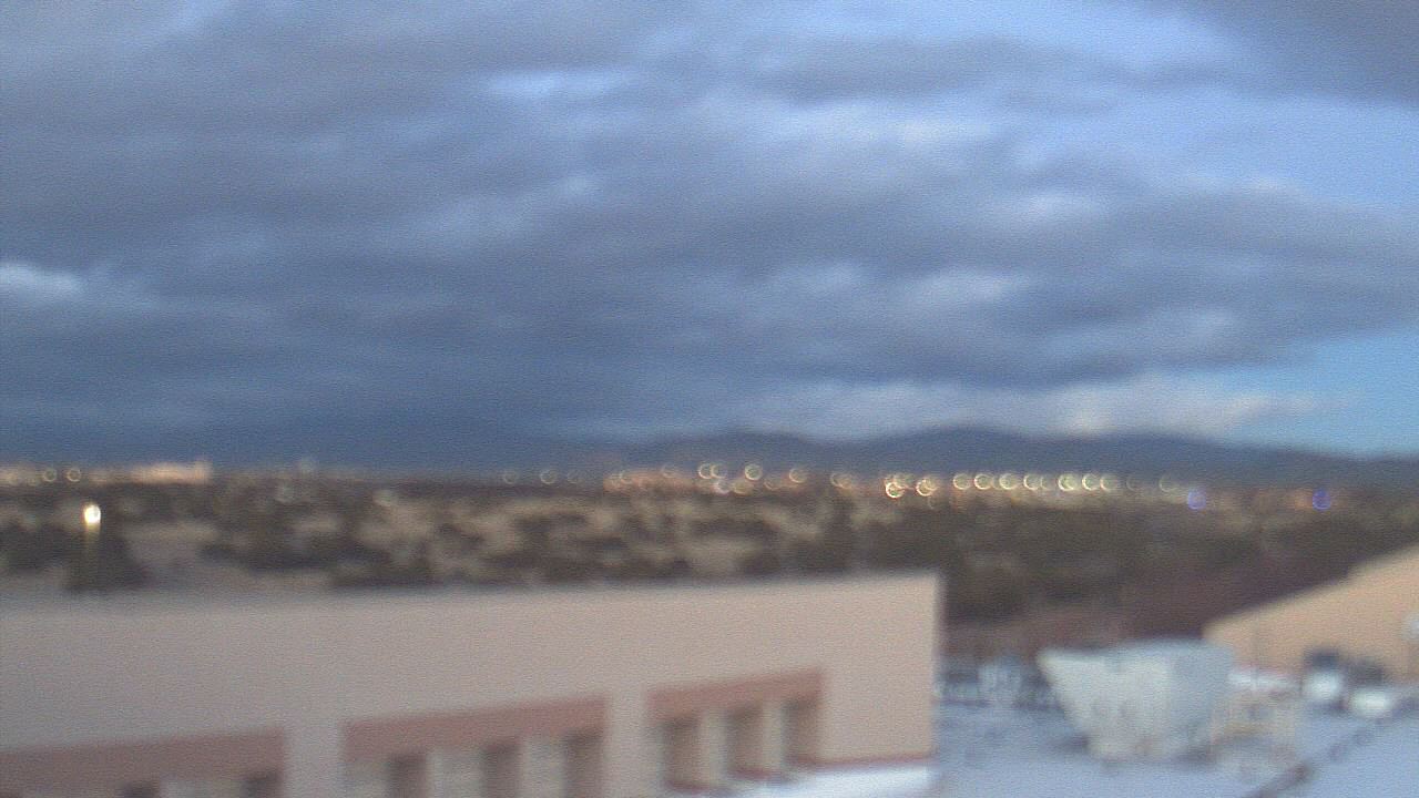 Thumbnail for current weather camera view from Amy Biehl ES in Rancho Viejo, New Mexico