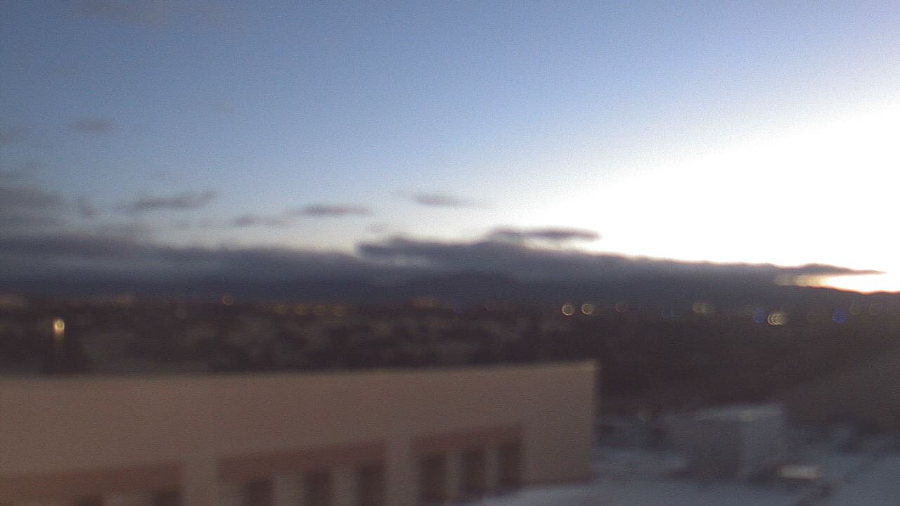 Thumbnail for current weather camera view from Amy Biehl ES in Rancho Viejo, New Mexico