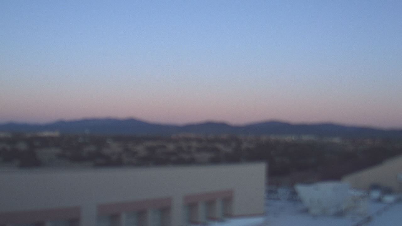 Thumbnail for current weather camera view from Amy Biehl ES in Rancho Viejo, New Mexico