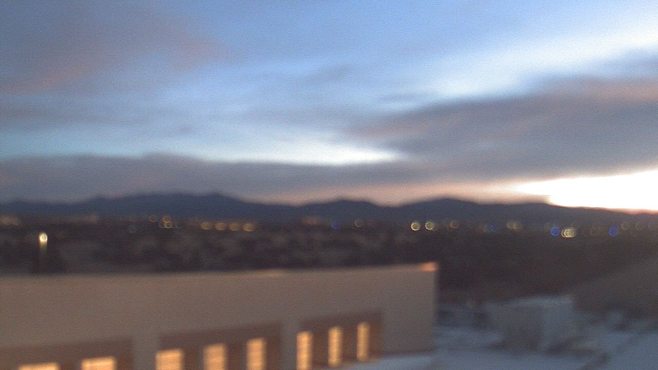 Thumbnail for current weather camera view from Amy Biehl ES in Rancho Viejo, New Mexico