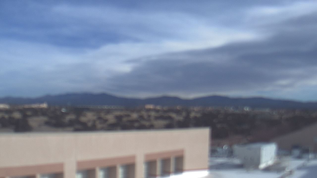 Thumbnail for current weather camera view from Amy Biehl ES in Rancho Viejo, New Mexico