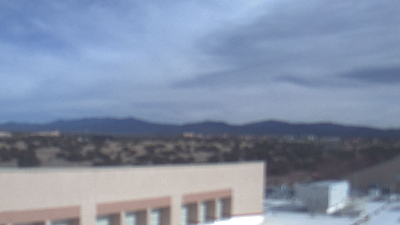 Thumbnail for current weather camera view from Amy Biehl ES in Rancho Viejo, New Mexico
