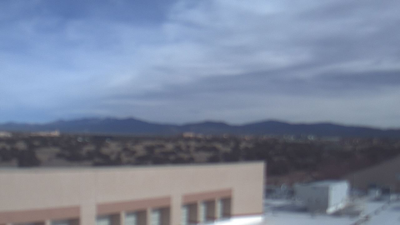 Thumbnail for current weather camera view from Amy Biehl ES in Rancho Viejo, New Mexico