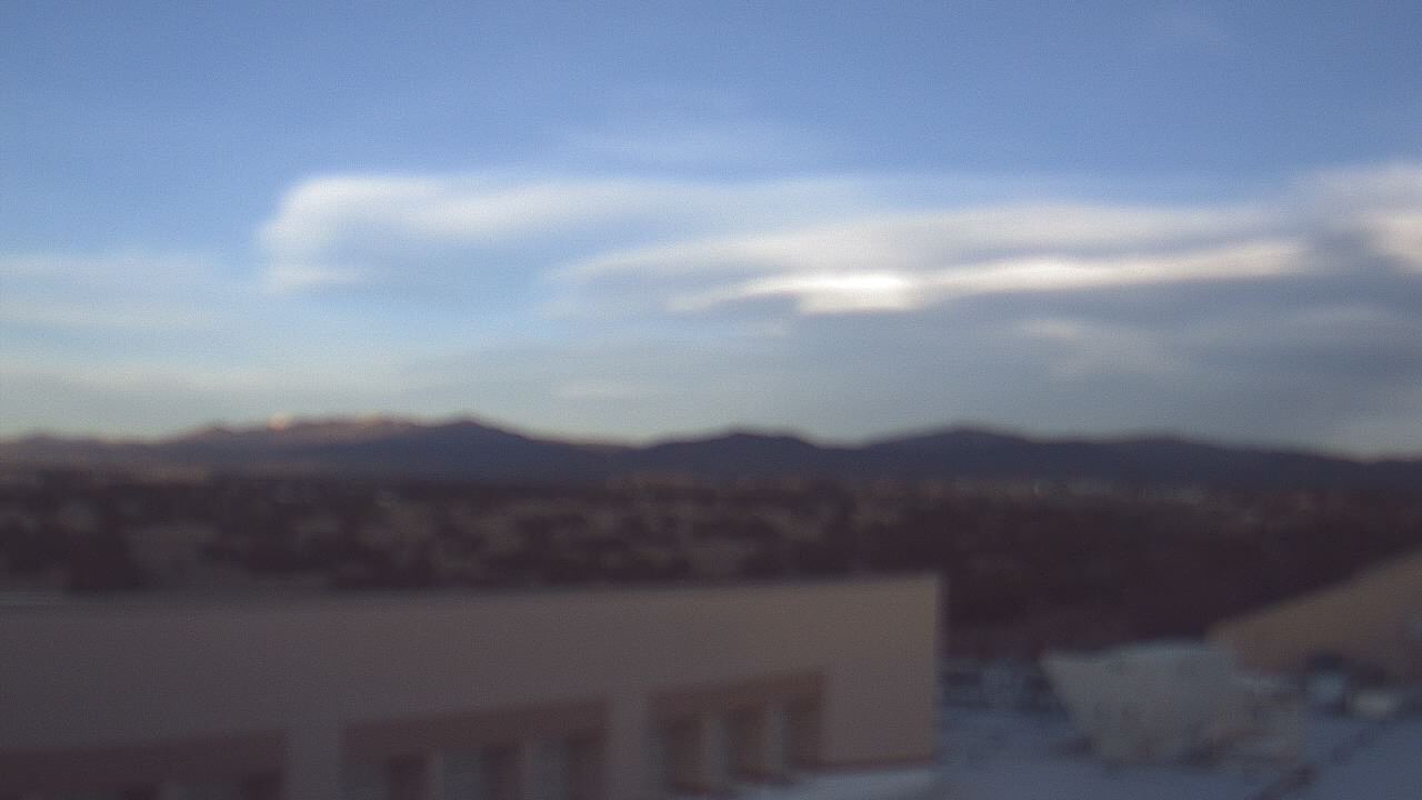 Thumbnail for current weather camera view from Amy Biehl ES in Rancho Viejo, New Mexico