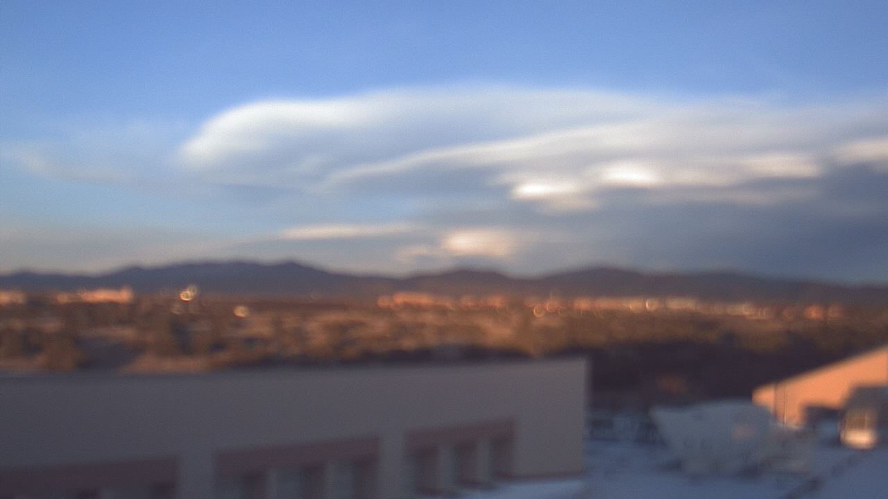 Thumbnail for current weather camera view from Amy Biehl ES in Rancho Viejo, New Mexico