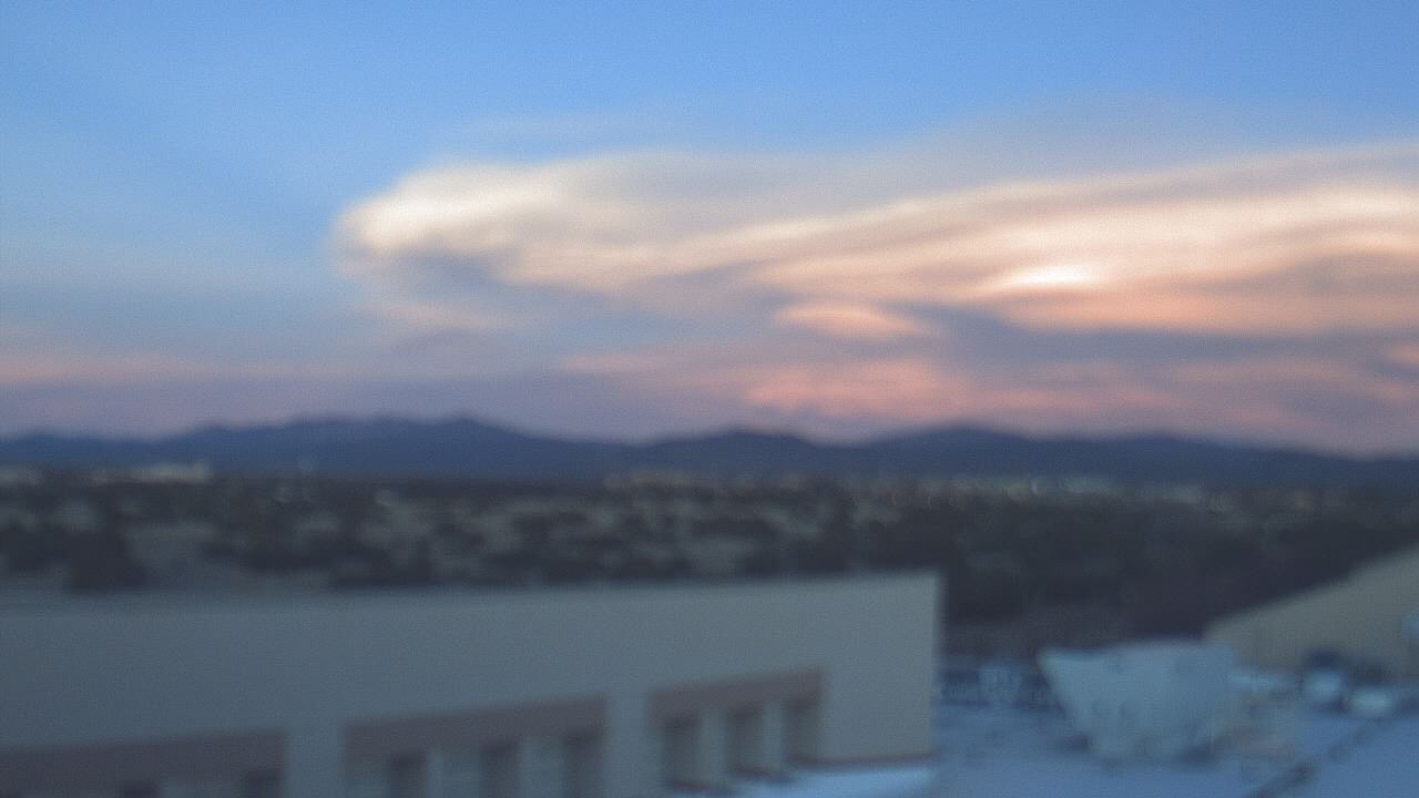 Thumbnail for current weather camera view from Amy Biehl ES in Rancho Viejo, New Mexico