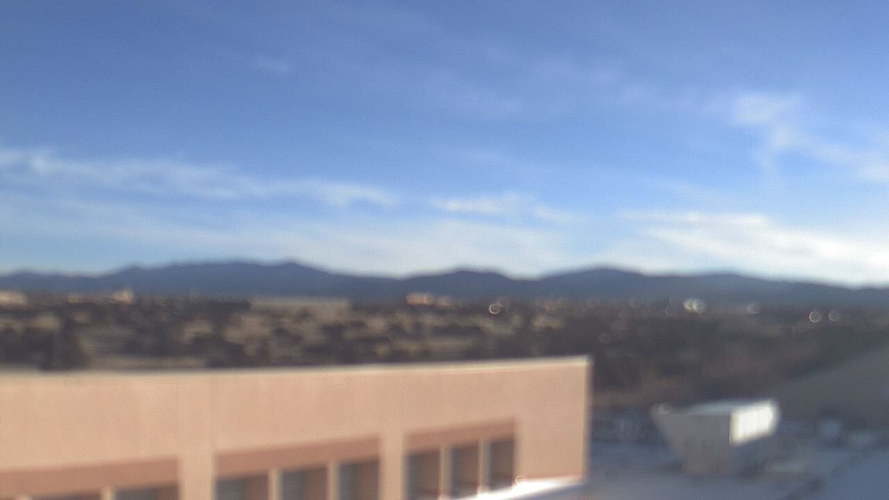 Thumbnail for current weather camera view from Amy Biehl ES in Rancho Viejo, New Mexico