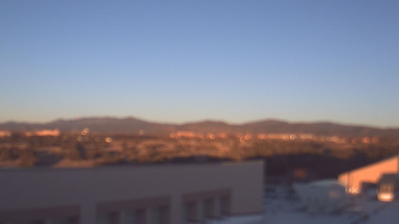 Thumbnail for current weather camera view from Amy Biehl ES in Rancho Viejo, New Mexico