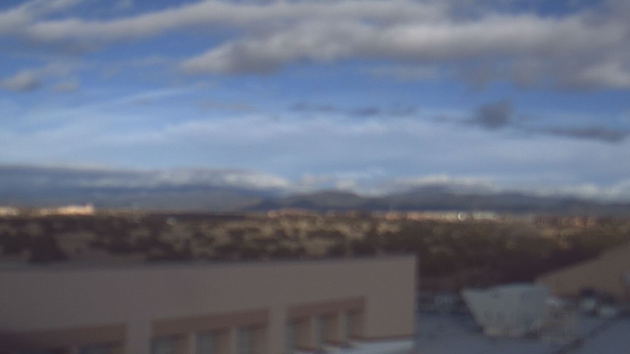 Thumbnail for current weather camera view from Amy Biehl ES in Rancho Viejo, New Mexico