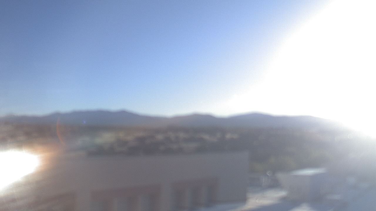 Thumbnail for current weather camera view from Amy Biehl ES in Rancho Viejo, New Mexico