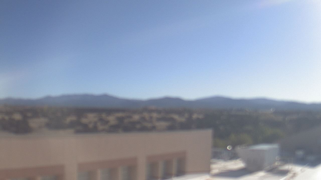 Thumbnail for current weather camera view from Amy Biehl ES in Rancho Viejo, New Mexico