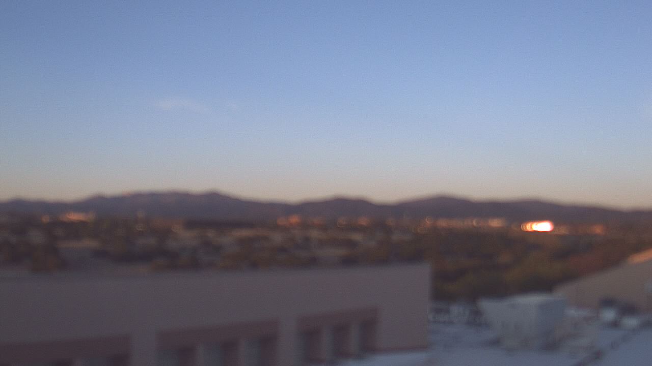 Thumbnail for current weather camera view from Amy Biehl ES in Rancho Viejo, New Mexico