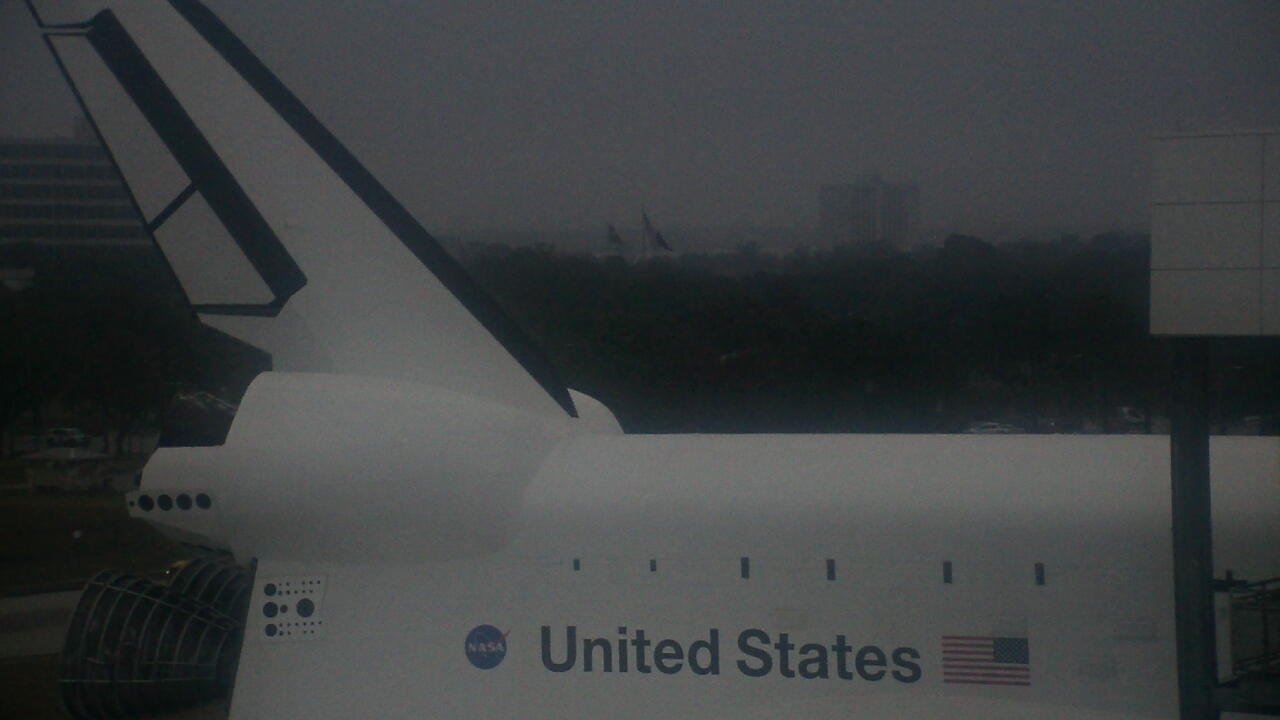 Thumbnail for current weather camera view from Space Center Houston in Houston, Texas