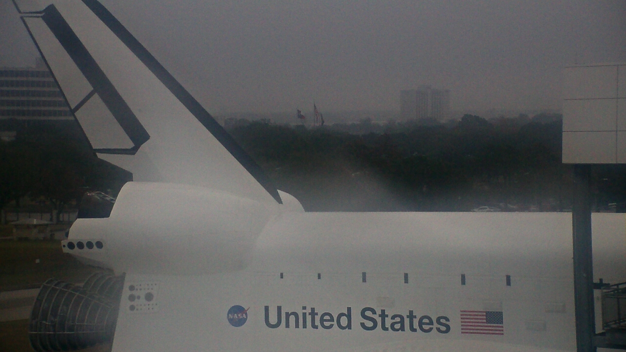 Thumbnail for current weather camera view from Space Center Houston in Houston, Texas