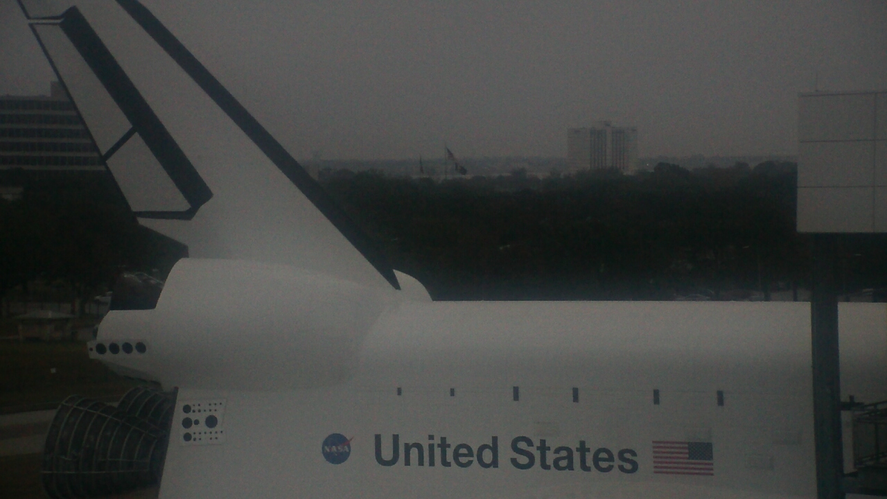 Thumbnail for current weather camera view from Space Center Houston in Houston, Texas