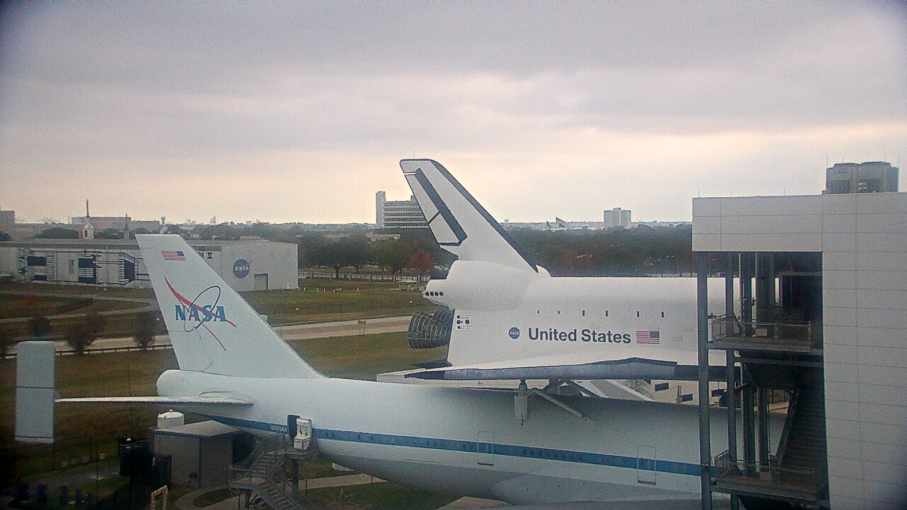 Thumbnail for current weather camera view from Space Center Houston in Houston, Texas