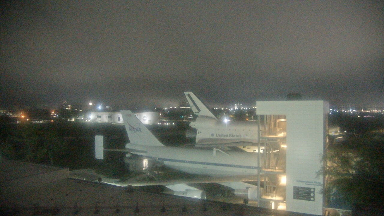 Thumbnail for current weather camera view from Space Center Houston in Houston, Texas