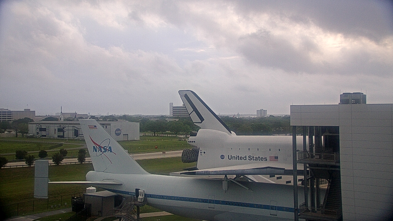 Thumbnail for current weather camera view from Space Center Houston in Houston, Texas