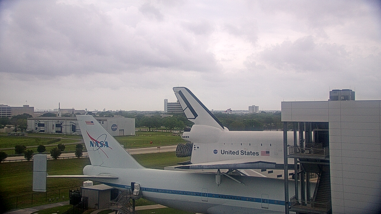 Thumbnail for current weather camera view from Space Center Houston in Houston, Texas