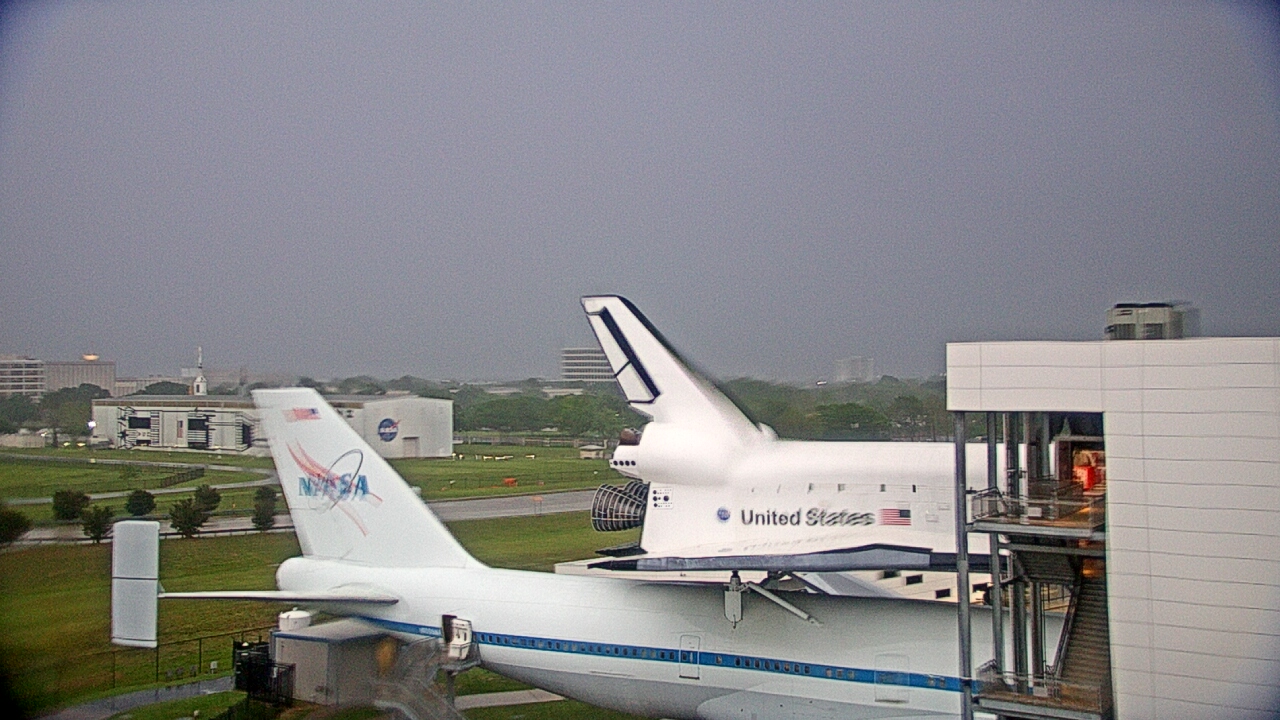 Thumbnail for current weather camera view from Space Center Houston in Houston, Texas