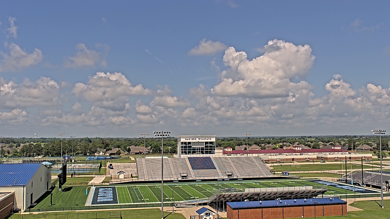 Thumbnail for current weather camera view from Har Ber HS in Springdale, Arkansas