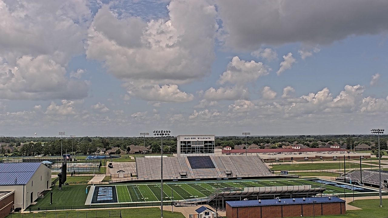 Thumbnail for current weather camera view from Har Ber HS in Springdale, Arkansas