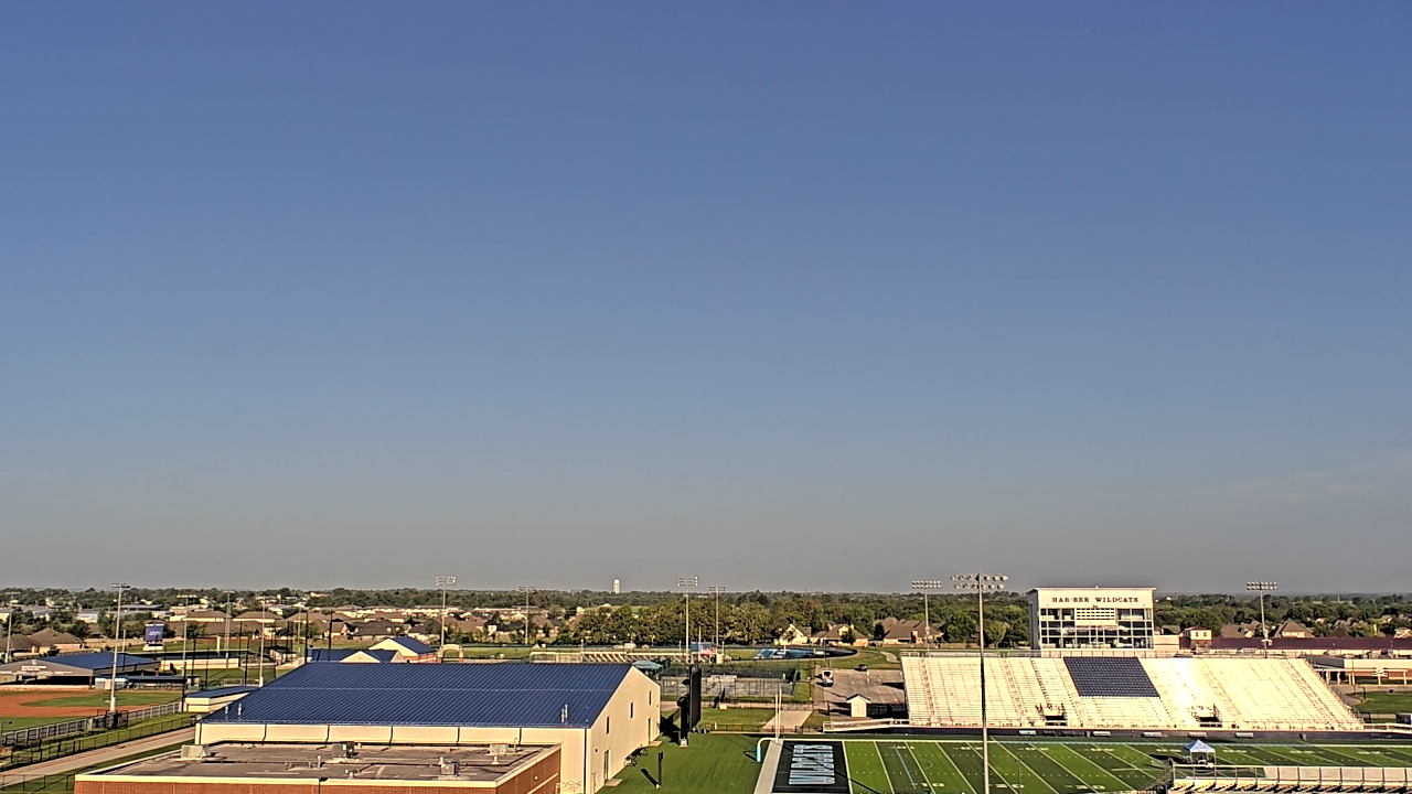 Thumbnail for current weather camera view from Har Ber HS in Springdale, Arkansas