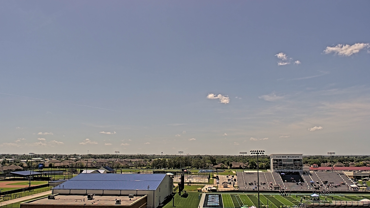 Thumbnail for current weather camera view from Har Ber HS in Springdale, Arkansas