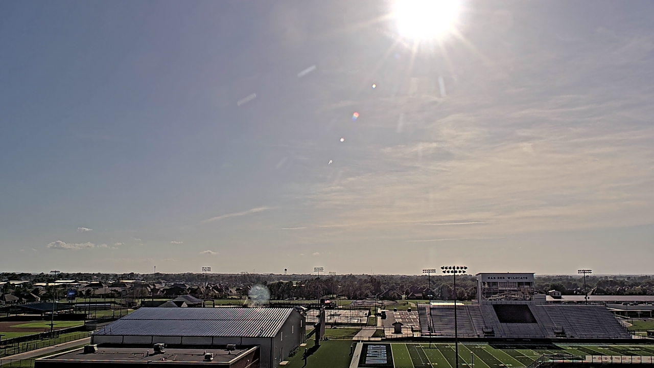 Thumbnail for current weather camera view from Har Ber HS in Springdale, Arkansas