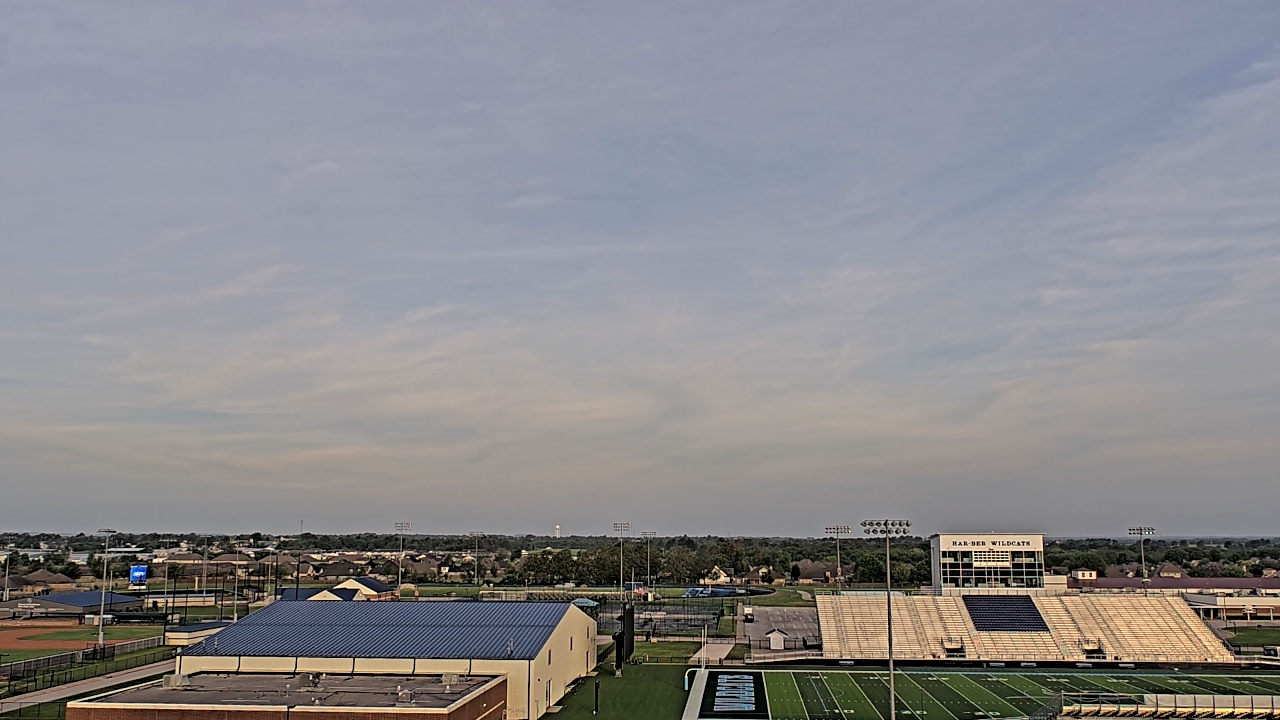 Thumbnail for current weather camera view from Har Ber HS in Springdale, Arkansas